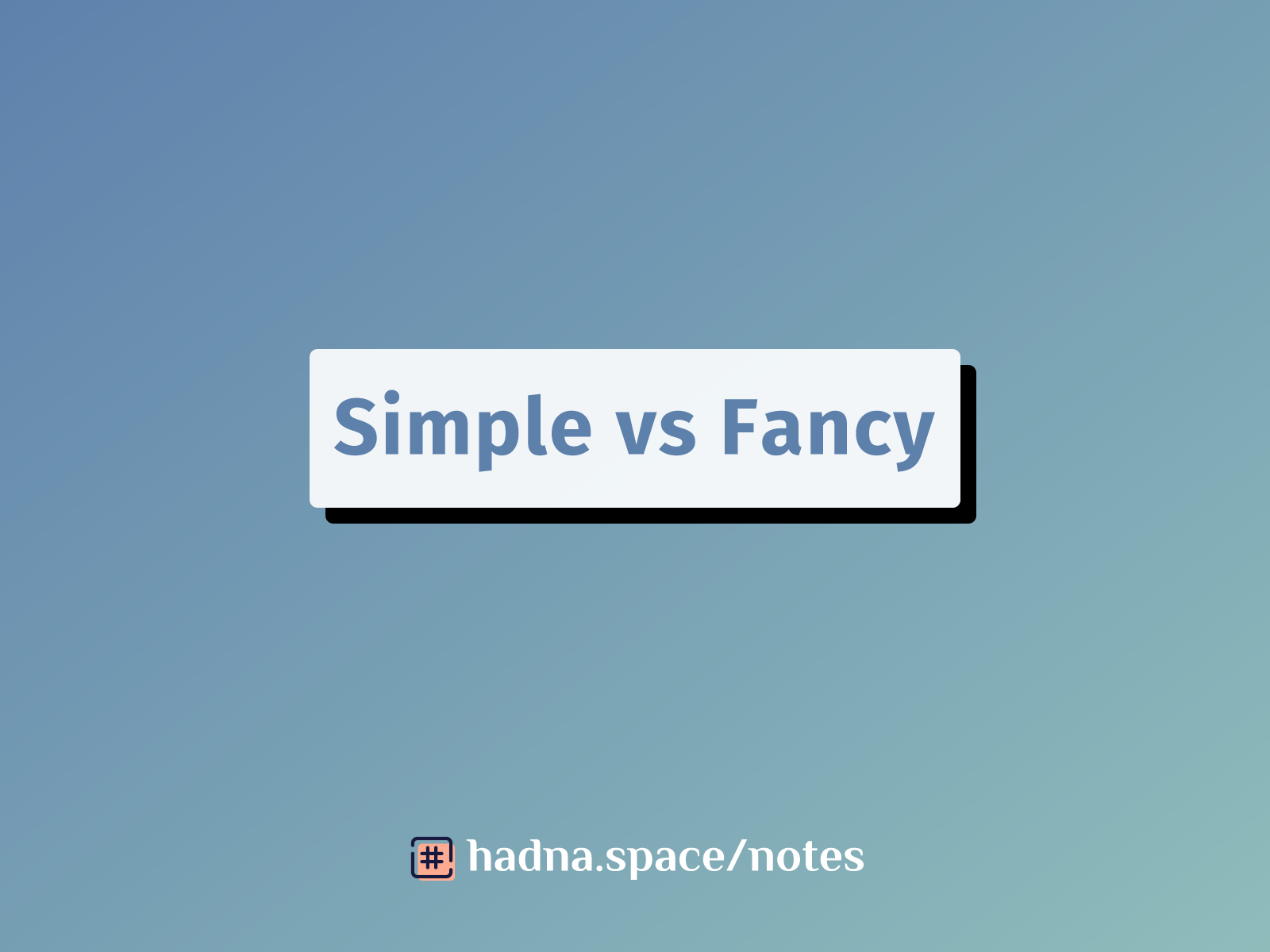 Why "Simple" Beats "Fancy" in Web Development